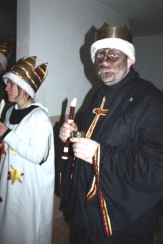 Tři králové se vydali koledovat po Rakovníku