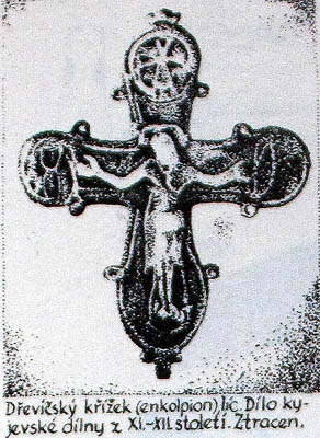 Dřevíčský křížek - enkolpion