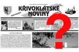 Zánik Křivoklátských novin?