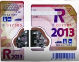 Dálniční známky 2013