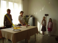 Vítání občánků ve Skryjích