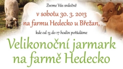 Velikonoční jarmark na farmě Hedecko