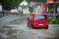 Povodně zasáhly nejvíce území severních Čech, na pomoc vyjeli i rakovničtí vojáci