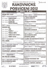Rakovnické posvícení 2012