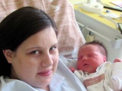 Prvním narozeným na Rakovnicku v roce 2011 je chlapeček z Kolešova 